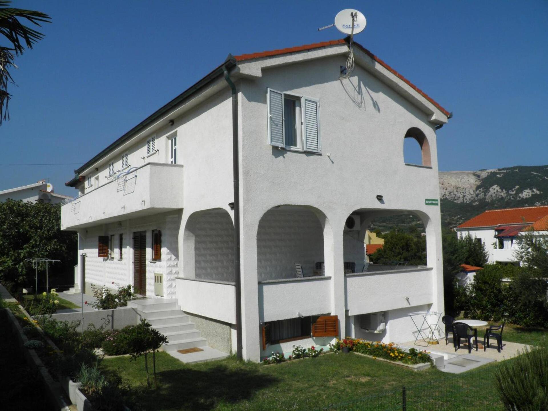 Apartments Klaric Baška Eksteriør billede